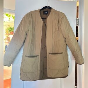 Rails Elon quilted olive insulated jacket